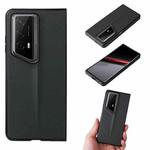 For Honor Magic V2 RSR Porsche Design PU Leather PC Phone Case(Dark Green)
