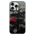 For iPhone 13 Pro Colored Silver Plating Sunset Phone Case(Left)