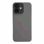 For iPhone 12 Ice Series PC Full Coverage Shockproof Phone Case(Black)