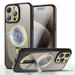 For iPhone 12 Pro Max Heat Dissipation Aromatherapy Holder Phone Case(Gold)