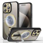 For iPhone 13 Pro Max Heat Dissipation Aromatherapy Holder Phone Case(Gold)