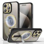 For iPhone 14 Pro Max Heat Dissipation Aromatherapy Holder Phone Case(Gold)