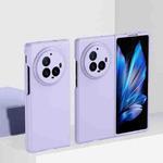 For vivo X Fold3 Pro Skin Feel PC Full Coverage Shockproof Phone Case(Sakura Purple)