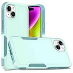 For iPhone 15 Plus 2 in 1 PC + TPU Phone Case(Light Green)