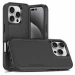 For iPhone 16 Pro 2 in 1 PC + TPU Phone Case(Black)