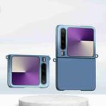 For Huawei Pura X Gradient Color Skin Feel PC Full Coverage Shockproof Phone Case(Gradient Blue)