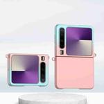 For Huawei Pura X Gradient Color Skin Feel PC Full Coverage Shockproof Phone Case(Gradient Pink)