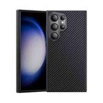 For Samsung Galaxy S24 Ultra 5G Benks 600D MagSafe Kevlar Carbon Fiber Shockproof Phone Case(Black)