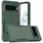 For Google Pixel 7 2 in 1 PC + TPU Phone Case(Dark Green)