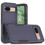 For Google Pixel 8a 2 in 1 PC + TPU Phone Case(Dark Blue)