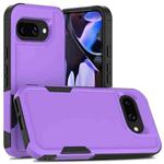 For Google Pixel 9a 2 in 1 PC + TPU Phone Case(Purple)