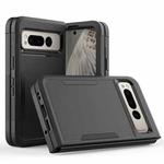 For Google Pixel Fold 2 in 1 PC + TPU Phone Case(Black)