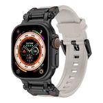 For Apple Watch Ultra 2 49mm Explorer TPU Watch Band(Black Starlight)