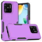 ForXiaomi Redmi 10C 2 in 1 PC + TPU Phone Case(Purple)