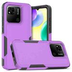 ForXiaomi Redmi 10A / 9C 2 in 1 PC + TPU Phone Case(Purple)