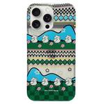 For iPhone 15 Pro Max Double Sided IMD Full Coverage TPU Phone Case(Two Rows of Ducks)