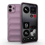 For Nothing CMF Phone 1 Magic Shield TPU + Flannel Phone Case(Purple)