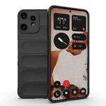 For Nothing CMF Phone 2 Pro 5G Global Magic Shield TPU + Flannel Phone Case(Black)