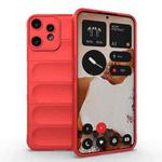 For Nothing CMF Phone 2 Pro 5G Global Magic Shield TPU + Flannel Phone Case(Red)
