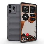 For Nothing CMF Phone 2 Pro 5G Global Magic Shield TPU + Flannel Phone Case(Dark Grey)