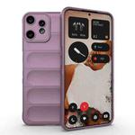 For Nothing CMF Phone 2 Pro 5G Global Magic Shield TPU + Flannel Phone Case(Purple)
