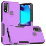 For Motorola Moto E20 / E30 / E40 2 in 1 PC + TPU Phone Case(Purple)