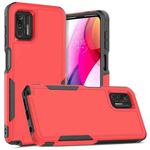 For Motorola Moto G Stylus 5G 2021 2 in 1 PC + TPU Phone Case(Red)