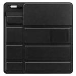 Fold Stand Magnetic Tablet Sleeve Case Liner Bag with Pen Slot For iPad 9.7 / 10.2 / 10.5 / 10.9 / 11 inch(Black)