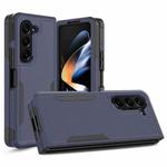 For Samsung Galaxy Z Fold5 2 in 1 PC + TPU Phone Case(Dark Blue)