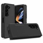 For Samsung Galaxy Z Fold5 2 in 1 PC + TPU Phone Case(Black)