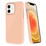 For iPhone 12 Big Hole Dopamine PC Phone Case(Orange)