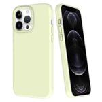 For iPhone 12 Pro Max Big Hole Dopamine PC Phone Case(Green)