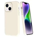 For iPhone 14 Big Hole Dopamine PC Phone Case(White)