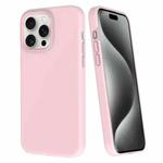 For iPhone 15 Pro Max Big Hole Dopamine PC Phone Case(Pink)
