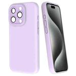 For iPhone 15 Pro Max Fine Hole Dopamine PC Phone Case(Purple)