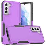 For Samsung Galaxy S21 5G 2 in 1 PC + TPU Phone Case(Purple)