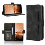 For Asus Zenfone 11 Ultra Skin Feel Calf Texture Card Slots Leather Phone Case(Black)