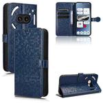 For Nothing Phone 2a Honeycomb Dot Texture Leather Phone Case(Blue)