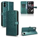 For Nothing CMF Phone 1 Honeycomb Dot Texture Leather Phone Case(Green)