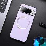 For Google Pixel 10 / 10 Pro CD Magsafe Magnetic Litchi Texture Phone Case(Purple)