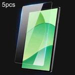 For OPPO Pad SE 5pcs DUX DUCIS 0.33mm 9H HD Full Screen Tempered Glass Film