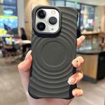 For iPhone 11 Pro Ring Texture TPU Phone Case(Black)