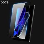 For Realme Pad X 5pcs DUX DUCIS 0.33mm 9H HD Full Screen Tempered Glass Film