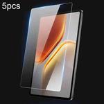 For vivo IQOO Pad5 Pro 5pcs DUX DUCIS 0.33mm 9H HD Full Screen Tempered Glass Film