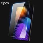 For Xiaomi Pad 7 / 7 Pro 5pcs DUX DUCIS 0.33mm 9H HD Full Screen Tempered Glass Film