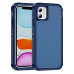 For iPhone 11 Guard Frosted Double Layer Phone Case(Royal Blue)