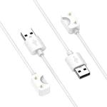 For Samsung Galaxy Fit 3 Official Style Smart Watch Charging Cable, Length: 1m, Port:USB-A(White)