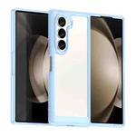 For Samsung Galaxy Z Fold6 5G Colorful Series Acrylic Hybrid TPU Phone Case(Blue)