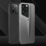 For iPhone 14 Pro Max GKK Blade Ultra-thin Full Coverage Phone Case(Grey)