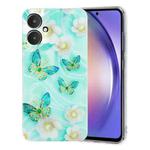 For Xiaomi Redmi 13C 4G Colorful Painting Pattern TPU Phone Case(Butterflies)